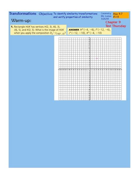 9 7 similarity transformations | PDF