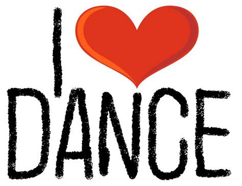 I love dance icon on white background 293702 Vector Art at Vecteezy