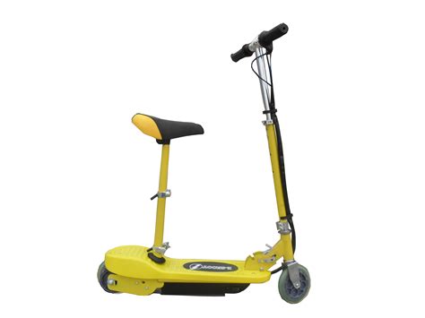 Yellow Kids Electric Scooter with seat - eSkooter - Free UK Delivery