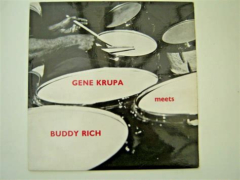 popsike.com - GENE KRUPA MEETS BUDDY RICH RARE UK WRC RECORDS 1950s ORIGINAL STUNNING - auction ...