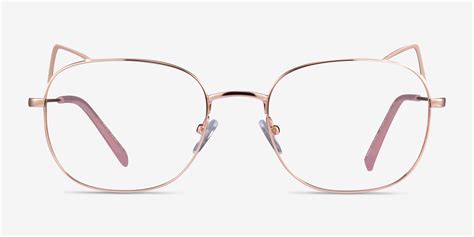 Cymric Cat Eye Rose Gold Glasses for Women | Eyebuydirect