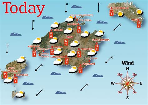 Majorca weather Thursday 13 January