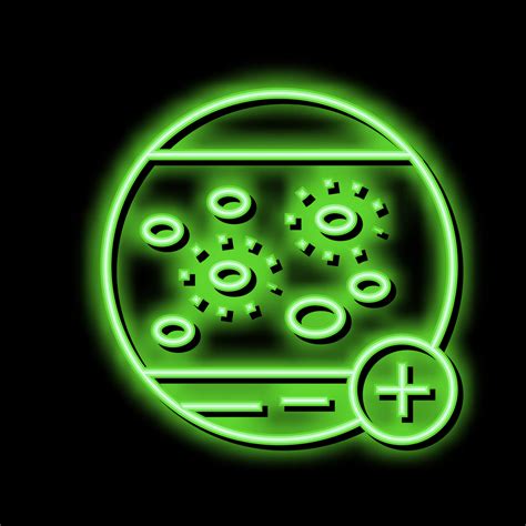 skin infections neon glow icon illustration 20375533 Vector Art at Vecteezy