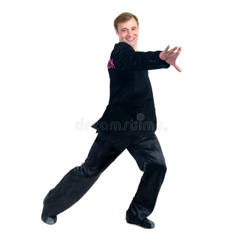 Disco Dancer Showing Some Movements Stock Photo - Image of performer ...