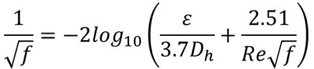 Colebrook Equation Solver in Excel | EngineerExcel