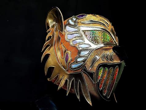 Tiger Mask Wrestling Mask Luchador Costume Wrestler Lucha - Etsy Australia