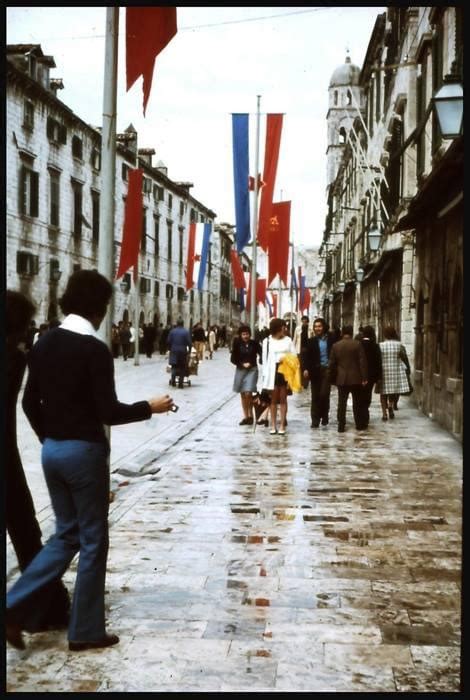 Stradun 1974. Godine – Dubrovnik History Images ⌛️