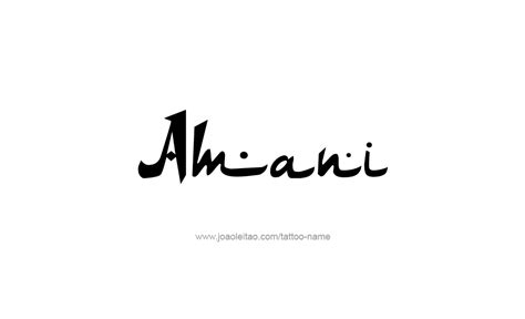 Amani Name Tattoo Designs | Name tattoos, Tattoo designs, Name tattoo