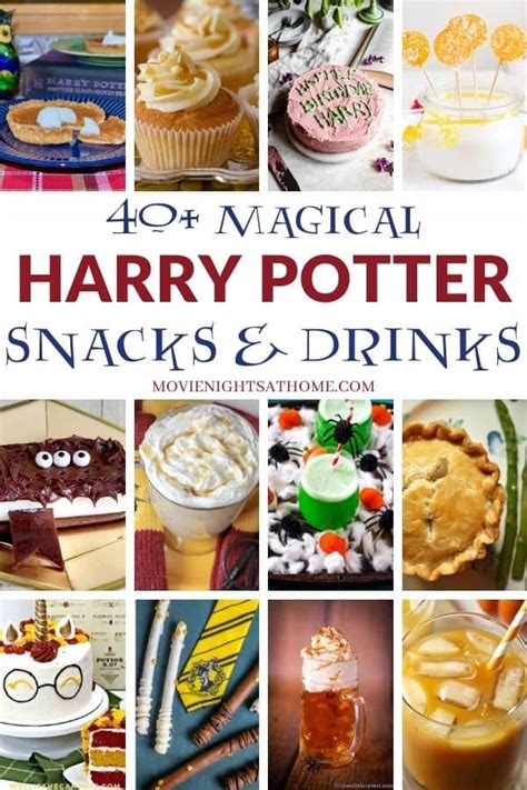 40 Magical Harry Potter Desserts & Snacks for Movie Night