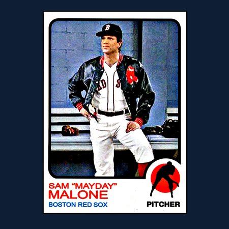 Sam "Mayday" Malone baseball card - NeatoShop