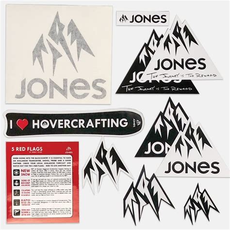 Jones Sticker Pack | Jones Snowboards