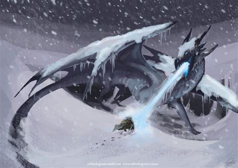 Frost Wyrm Breathing Ice | Ice dragon, Dragon pictures, Dragon art