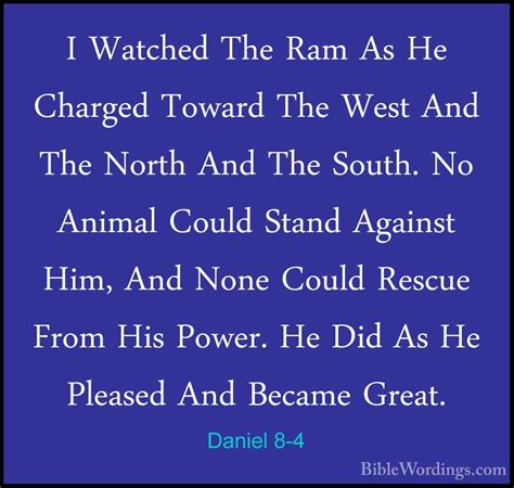 Daniel 8 - Holy Bible English - BibleWordings.com