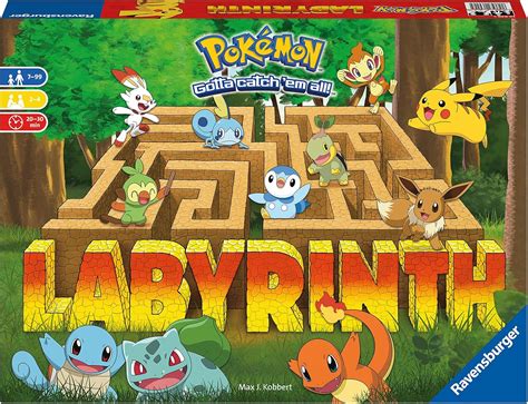 Ravensburger Pokemon Labyrinth - Moving Maze Family Board Games for ...