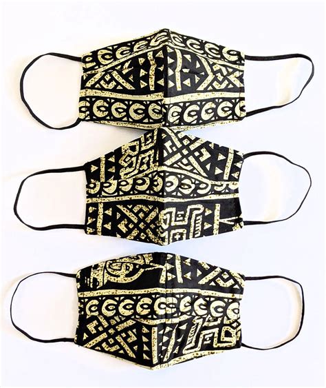 Small Ankara Fabric Masks – Reflektion Design