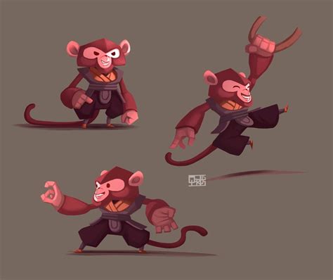 Monkey adventures on Behance Character Design Animation, Character ...