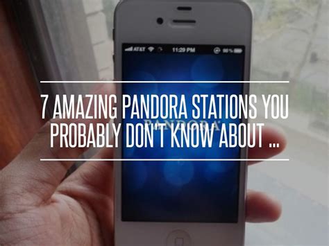 7 Amazing Pandora Stations You Probably Don't Know about ... | Pandora ...