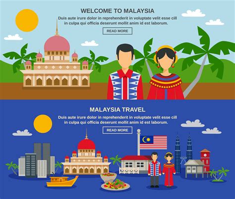 Malaysia Culture Cartoon