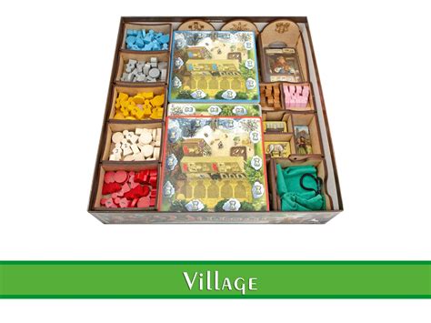 Insert for Village Board Game, Villager's Organizer, Storage Solution Upgrade for Village - Etsy ...