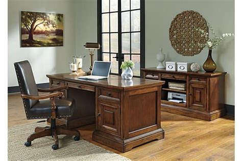 Ashley Furniture - HomeStore | Traditional home office furniture, Home ...