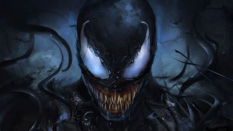 Venom Dark 4K Wallpaper For PC