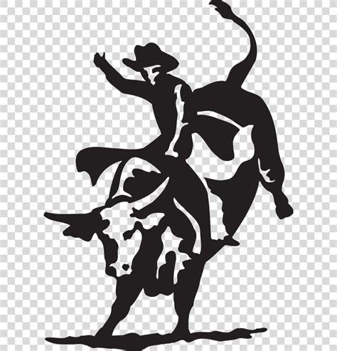 Clip Art Bull Riding Rodeo Openclipart Drawing, Bull PNG