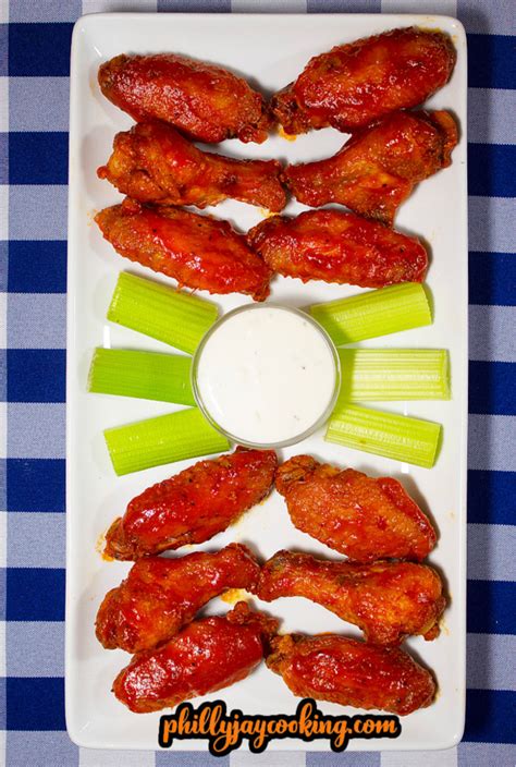 The Best Homemade Buffalo Wings Recipe - Philly Jay Cooking