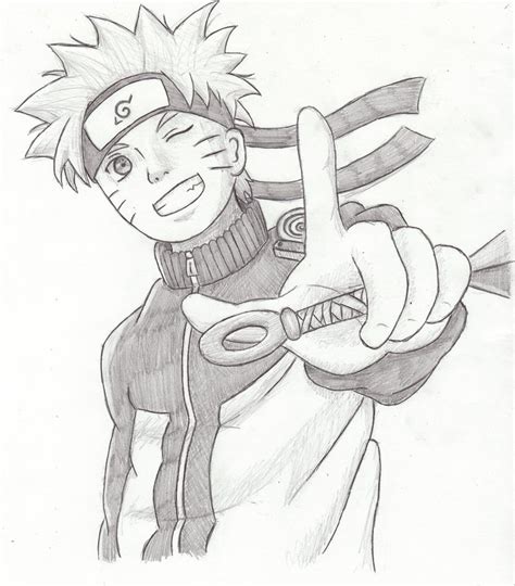 Naruto Uzumaki Drawing at GetDrawings | Free download