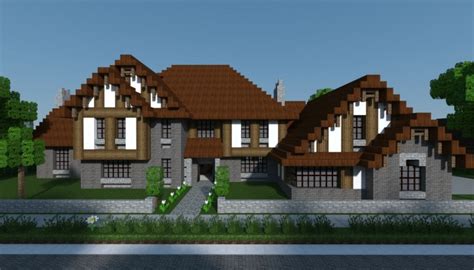 Tudor Style House [with floor plans] Minecraft Map