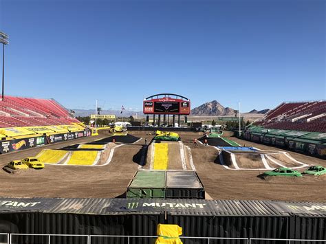 Pre-Race Track Layout Monster Jam World Finals Vegas : r/monsterjam