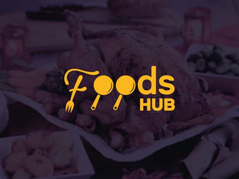 Food Logo Design | FoodsHub | Restuarent by masum bhuiyan on Dribbble