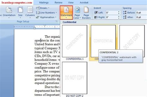 Microsoft Office Word 2007-Learn the Page Layout Tab in MS Word | IT Online Training