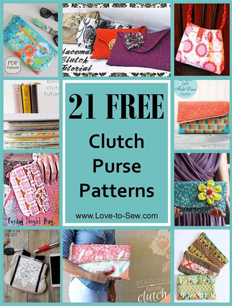 26+ diy clutch sewing pattern - KarlSaahith