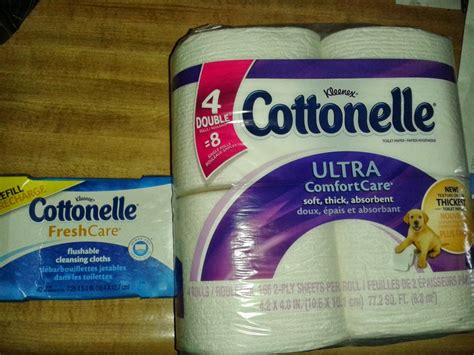 Ava's Couponing & More..: Cottonelle Comfort Care Toilet paper & Fresh Care Wips Review