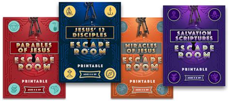 Complete Collection of Jesus Escape Room Collection — Teach Sunday School