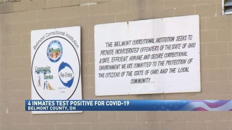 Four inmates at Belmont Correctional Institution now have COVID-19