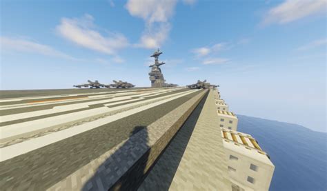 Aircraft Carrier Minecraft Map