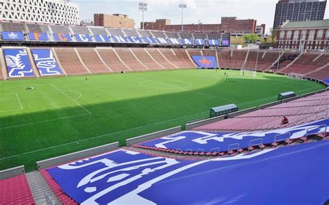 The Gettler Stadium at the University of Cincinnati (UC), home of the Bearcats. UC is known for ...