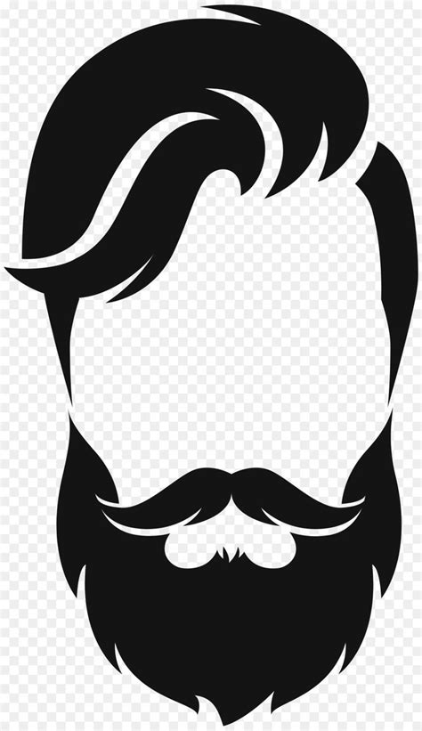 Wave vector graphics material - Vector - Clip Art Library | Beard logo, Beard art, Beard logo design