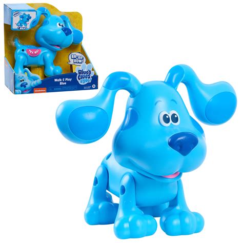 Blue's Clues & You! Walk & Play Blue, Walking and Barking Interactive Pet, Kids Toys for Ages 3 ...