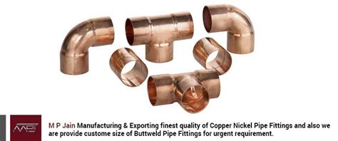 Copper Nickel Pipe Fittings, Copper Nickel Buttweld Fittings, Cu-Ni ...