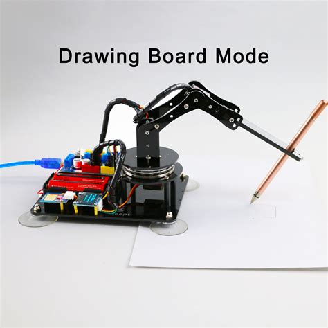 Adeept Arduino Compatible DIY 5-DOF Robotic Arm Kit for Arduino UNO R3 | STEAM Robot Arm Kit ...