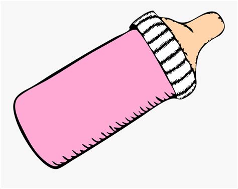 Pink Baby Bottle Clipart , Free Transparent Clipart - ClipartKey