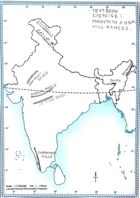 The mountain ranges known as Sahyadri are