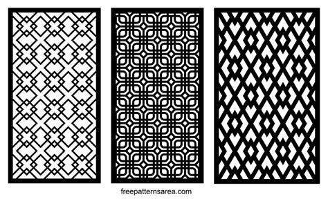 DWG & DXF Pattern Designs for CNC Cutting