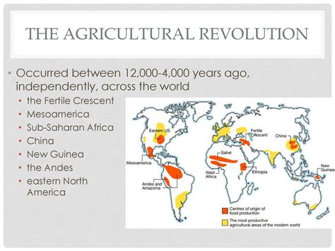 THE AGRICULTURAL REVOLUTION - ppt download