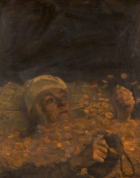 Old Man with Gold Coins | Art UK