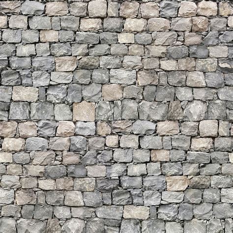 Stone Block Wall Texture Seamless - Image to u