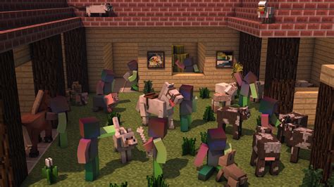 Animals Remake - Minecraft Wallpaper