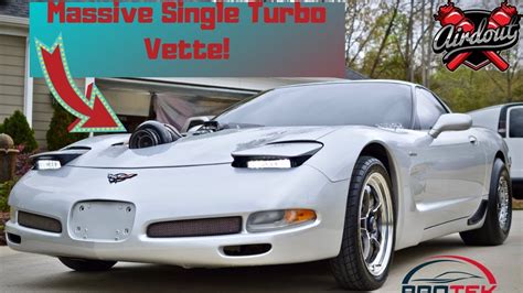 Massive Single Turbo C5 Z06 Corvette - Corvette Innovatonz - YouTube